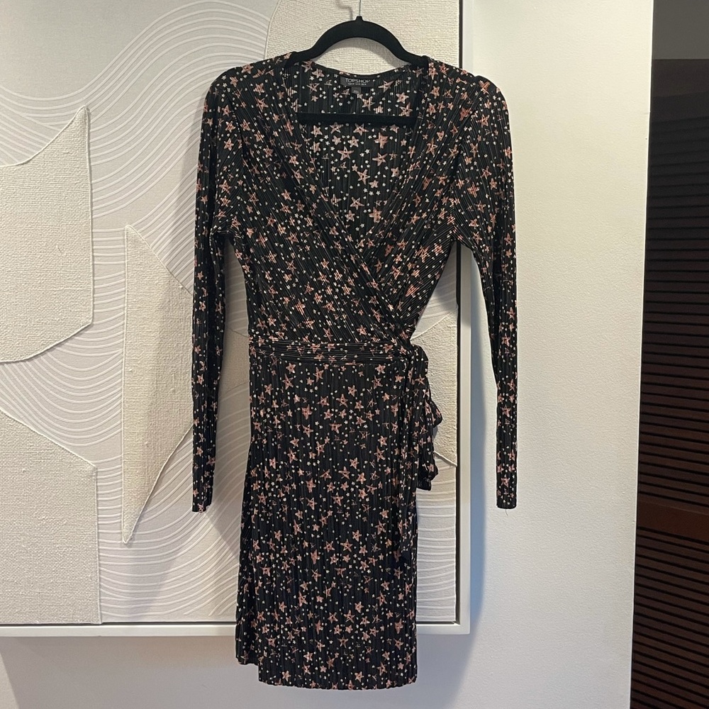 Topshop Party Wrap Dress